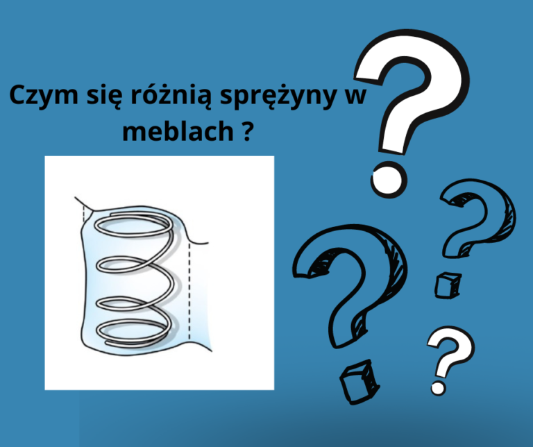 Wypełnienie w meblach – o co chodzi z tymi różnymi sprężynami ? Już wyjaśniamy…